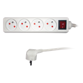 SPC - 4 Outlets with switch Подовжувальний кабель живлення