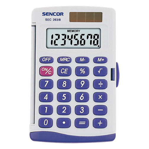 SEC 263/8 Кишеньковий калькулятор
