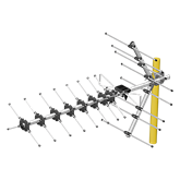 SDA-610 Зовнішня DVB-T антена