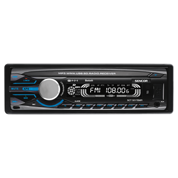 SCT 5017BMR Автомобільний радіоприймач з Bluetooth