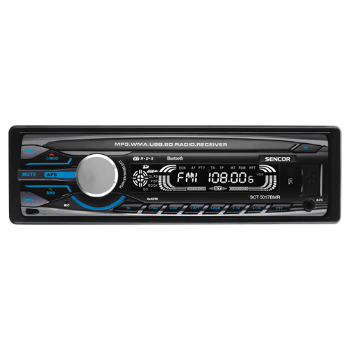 SCT 5017BMR Автомобільний радіоприймач з Bluetooth