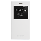 Element P5500 Flip Case White Захисний футляр для мобільного телефону SENCOR ELEMENT P5500