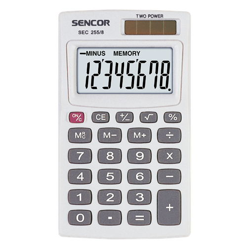 SEC 255/8 Кишеньковий калькулятор